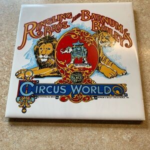 Circus World Decorative Tile
